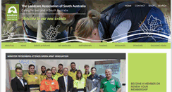 Desktop Screenshot of landcaresa.asn.au