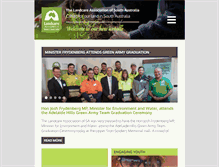 Tablet Screenshot of landcaresa.asn.au